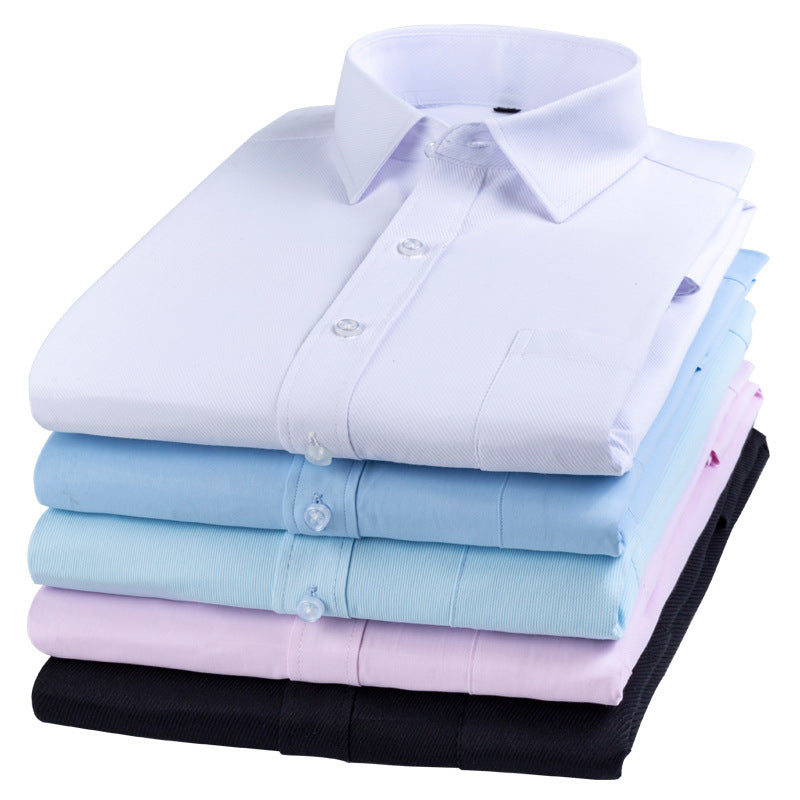 Nueva camisa de hombre de manga larga a rayas para primavera y otoño, estilo business