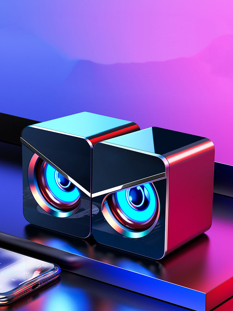 Datorljud stationär anteckningsbok hemkabel högtalare stationär USB minihögtalare subwoofer