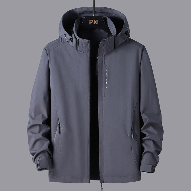 Chaqueta shell de moda para hombre y mujer