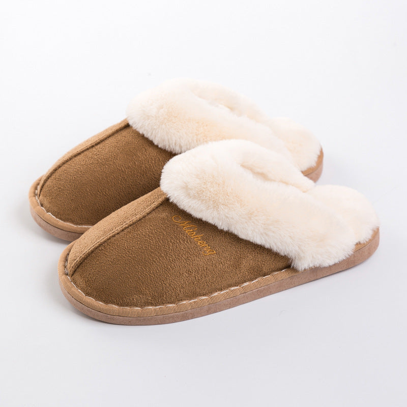 Pantuflas impermeables y antideslizantes para casa de otoño e invierno