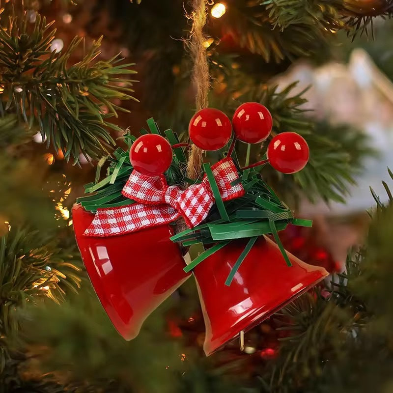 Dekorativ Hagtornsklocka med Jutesnöre