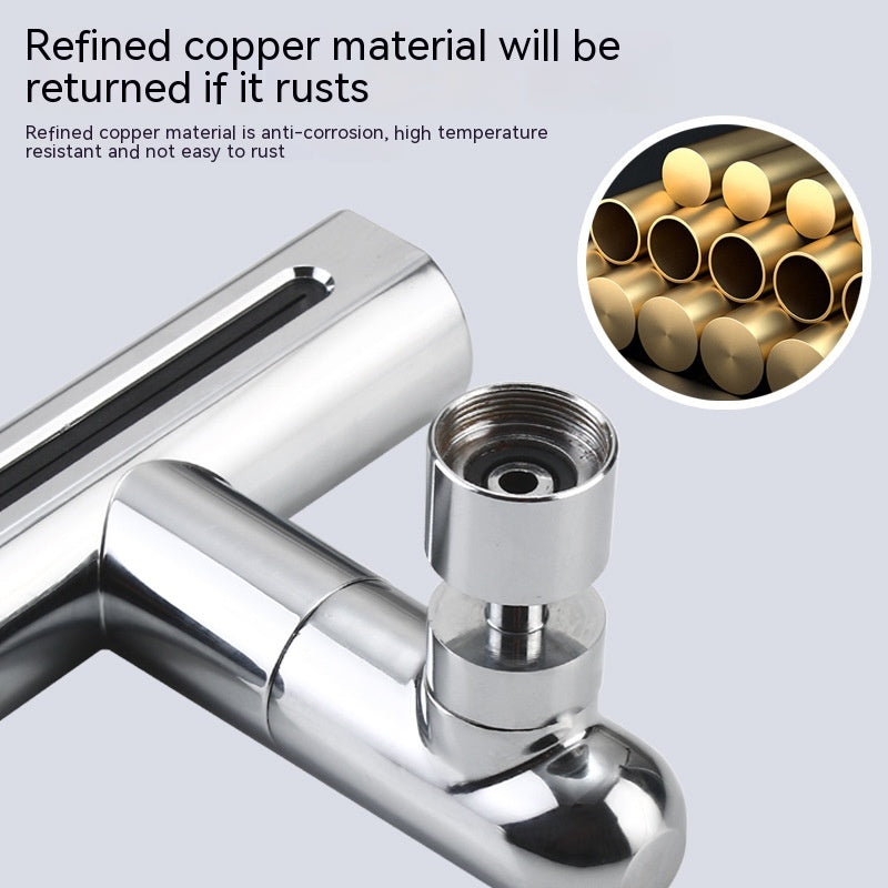 Kitchen Flying Rain Waterfall Faucet Sprinkler