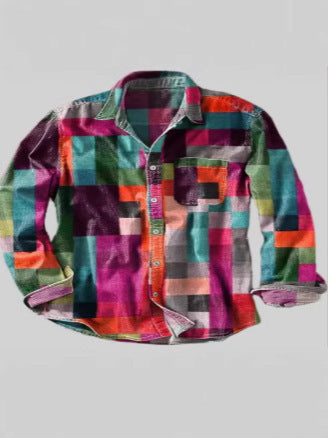 3D Printed Summer Casual Men's Shirt
