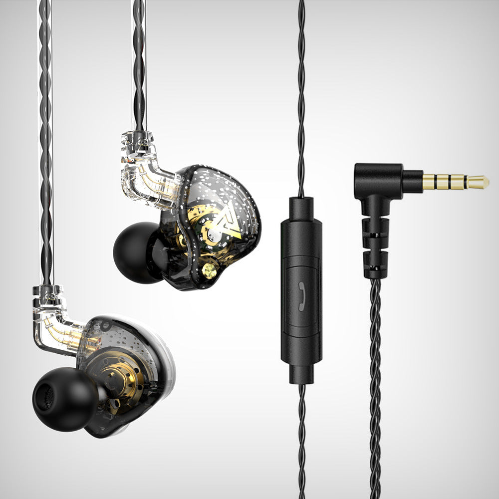 AK6 PRO Hörlurar HiFi Fever Subwoofer In-Ear Trådbundna