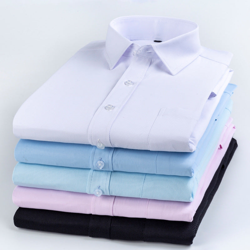 Nueva camisa de hombre de manga larga a rayas para primavera y otoño, estilo business