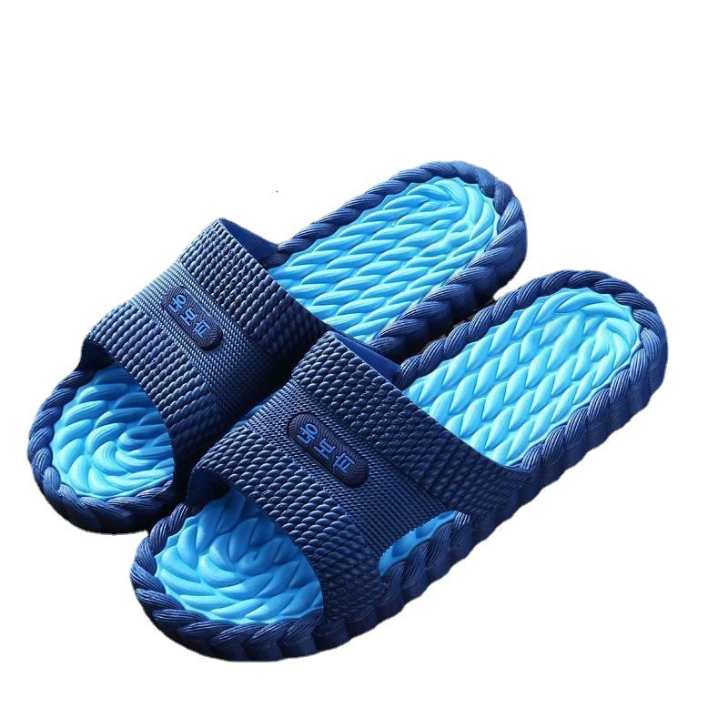 Zapatillas de casa antideslizantes desodorantes con masaje