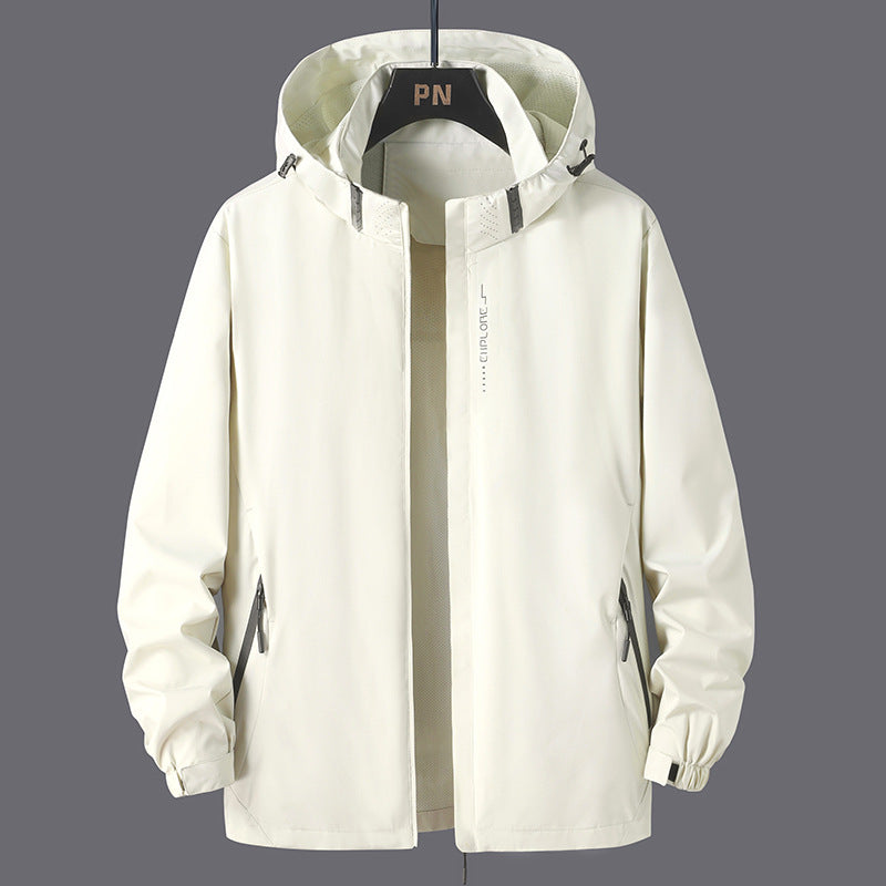 Chaqueta shell de moda para hombre y mujer