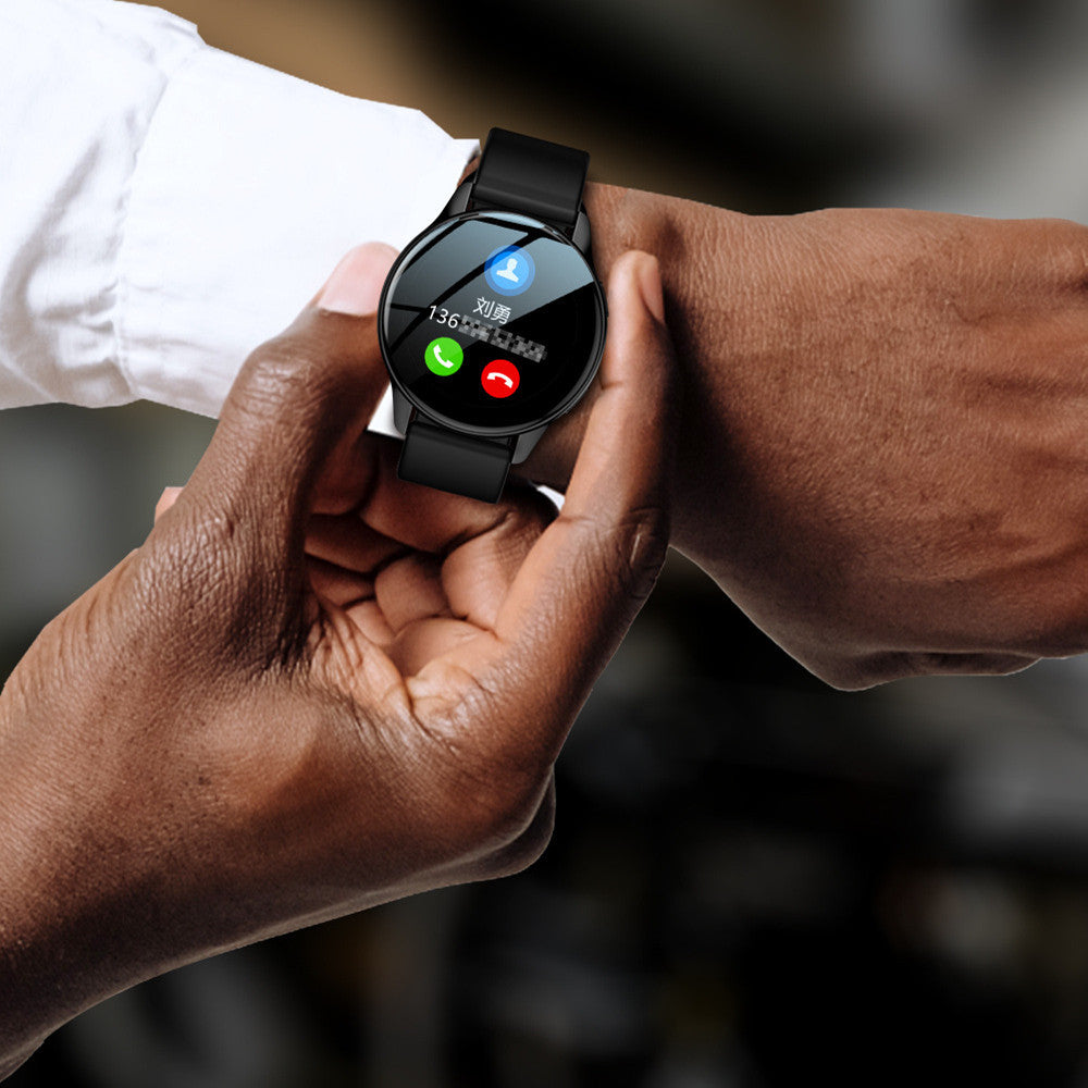 Puls Bluetooth-samtal Sömninformation Tryck på fjärrkontrollen Fotoarmbandsur