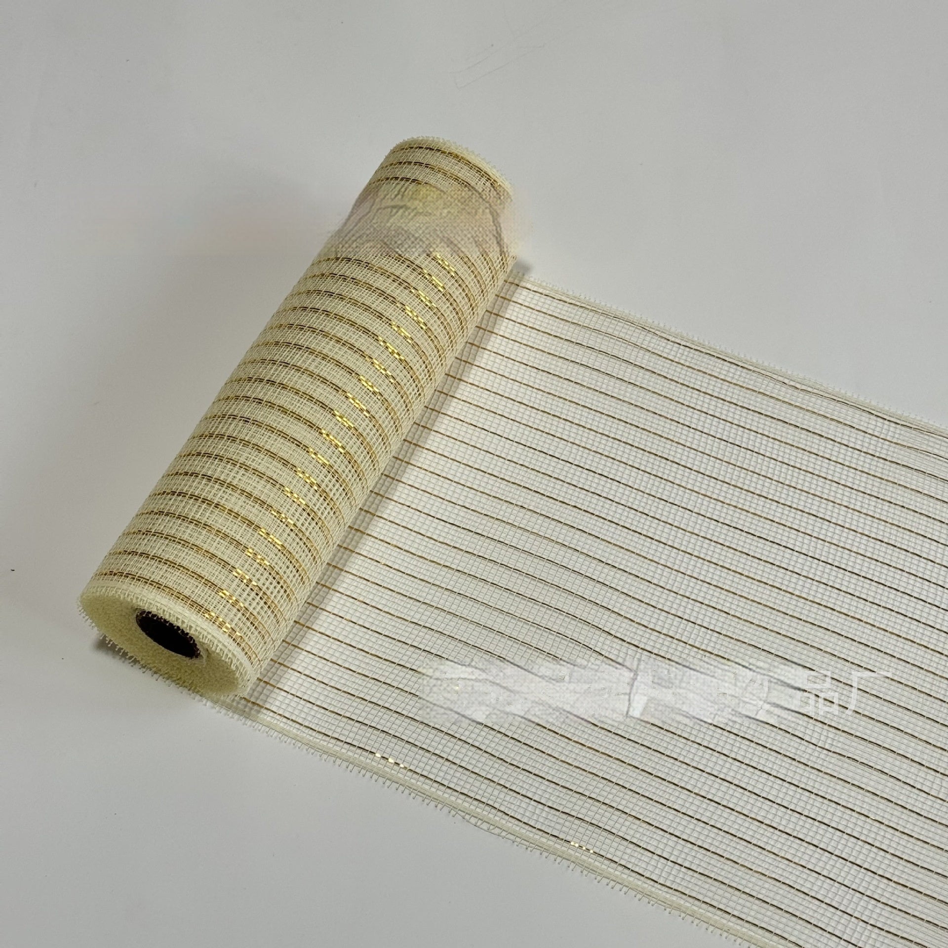 Julgransdekoration Sidenband Färgade band Julscenlayout Nät Rosett Hänge Garnremsa