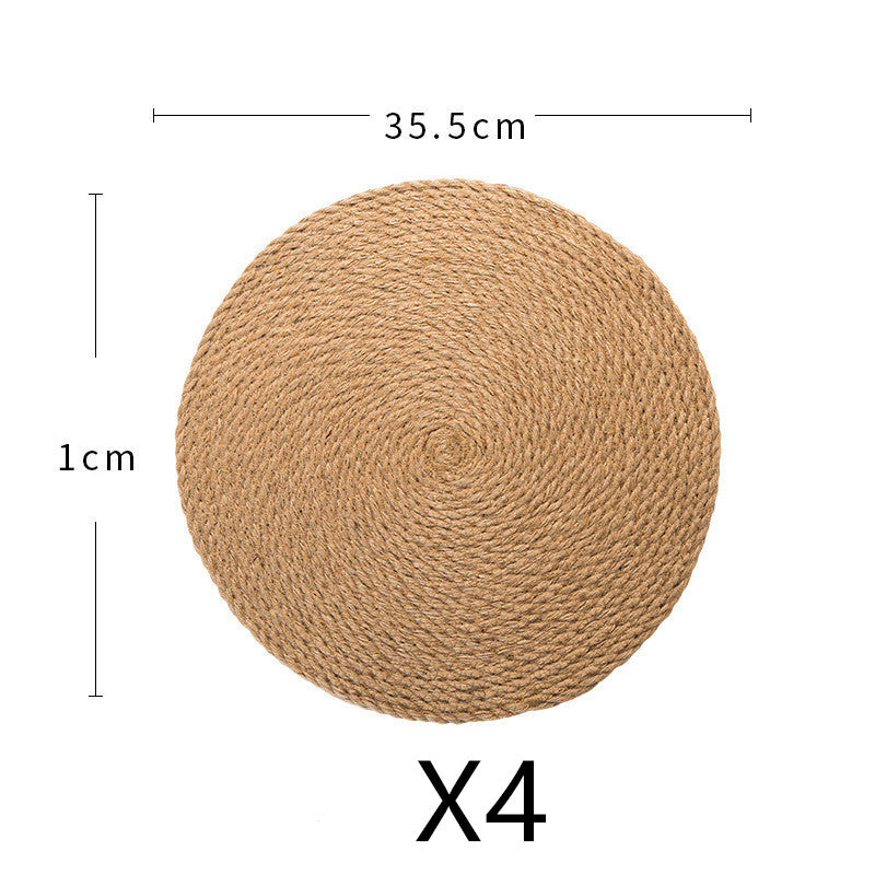 Kitchen table anti-scald heat insulation pad coaster plate mat