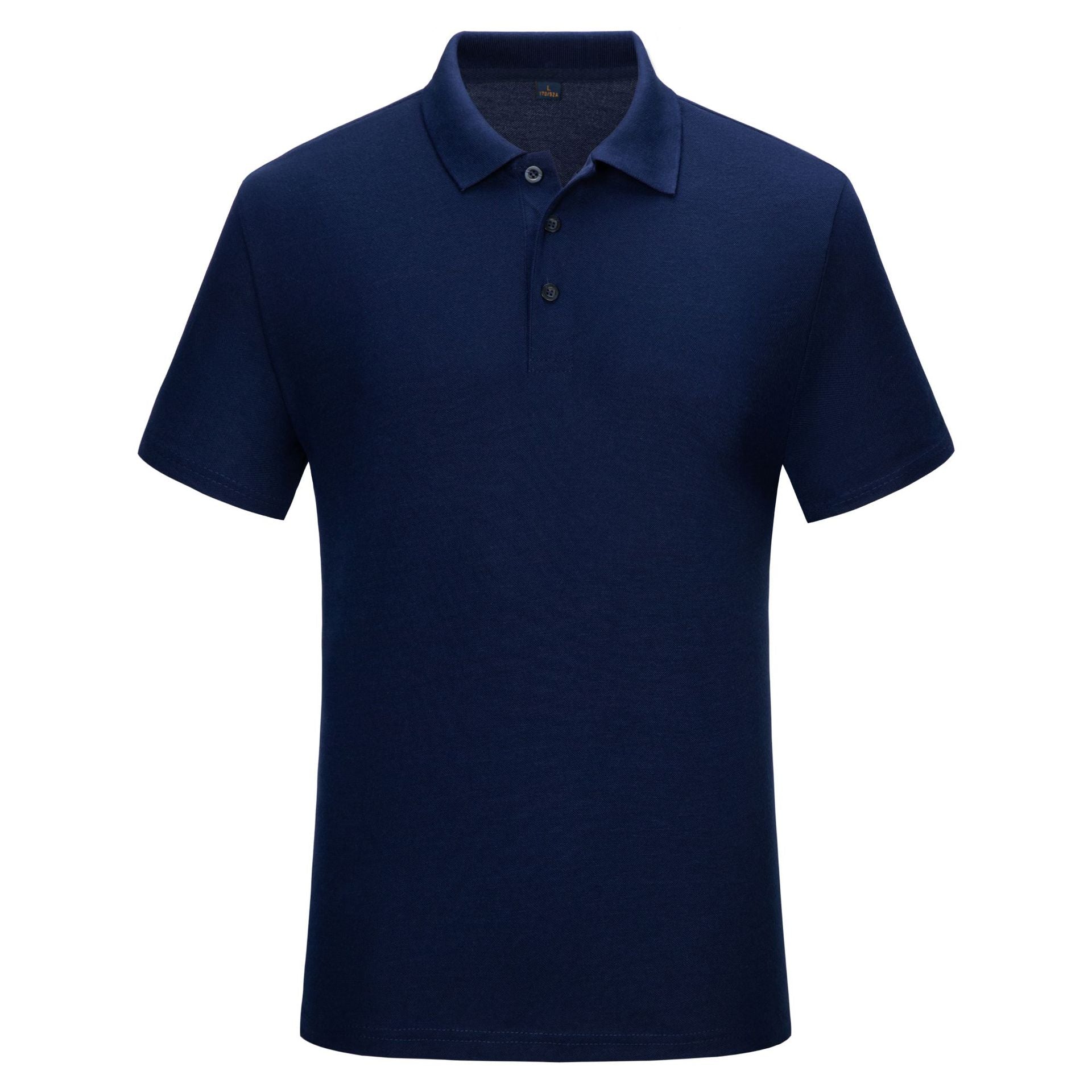 Polo fino de uniforme para oficina de color liso