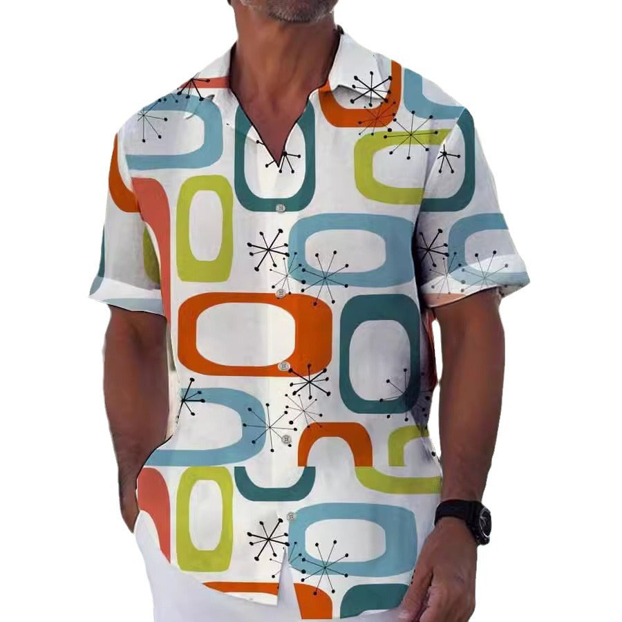 Camisa estampada para hombre