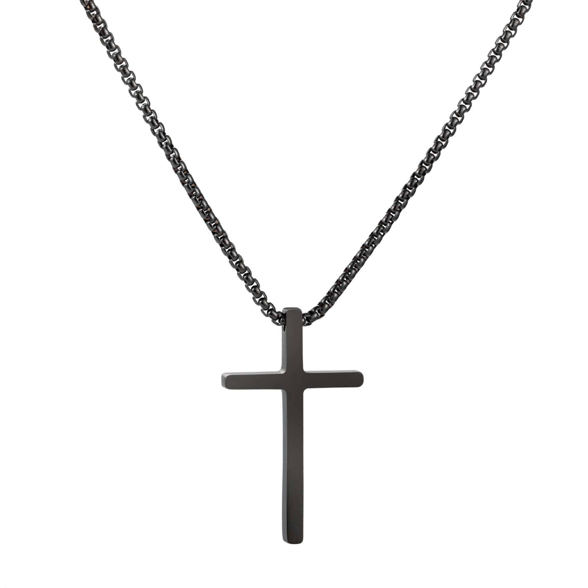 Simple Box Chain Stainless Steel Necklace