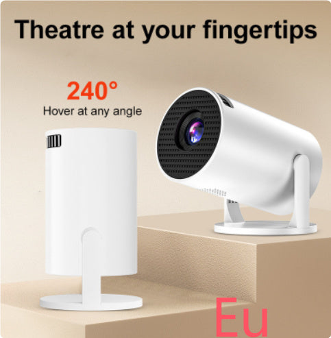 Proyector portátil inalámbrico MINI HD de pantalla única para uso doméstico