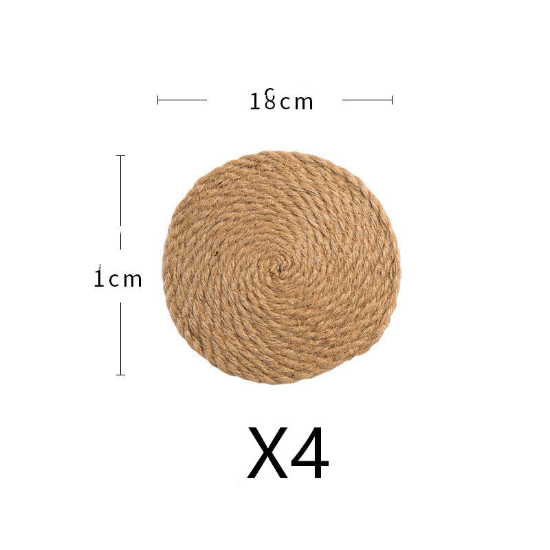 Kitchen table anti-scald heat insulation pad coaster plate mat