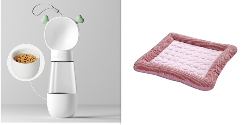 Denna svalkande kudde för husdjur är tillverkad av högteknologiskt kylande tyg 