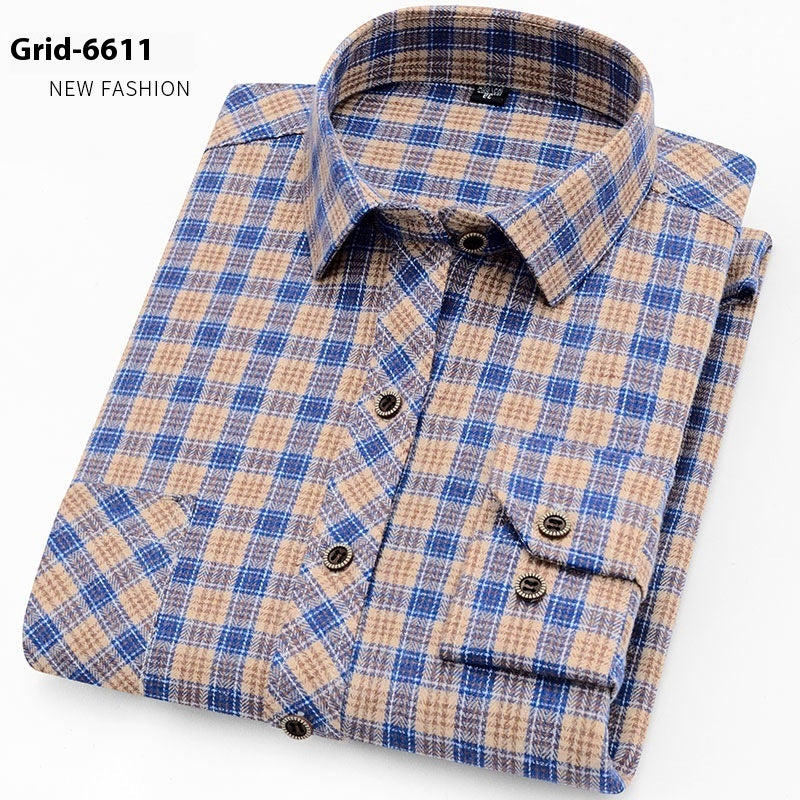 Chaqueta-camisa de moda, fácil de combinar, para hombre
