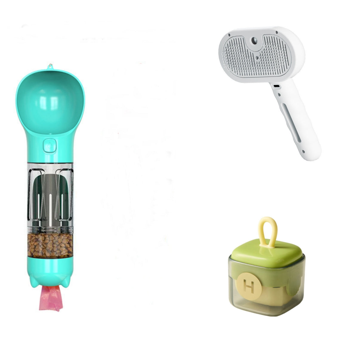 Sprayhårkam för Husdjur – Katt- och Hundborste med Fuktig Mist