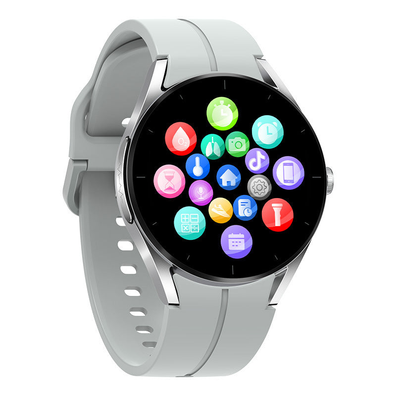 Smartklocka med icke-invasiv sensorteknik som enligt produktbeskrivning kan mäta blodsyra och erbjuda funktioner för övervakning av hälsodata.