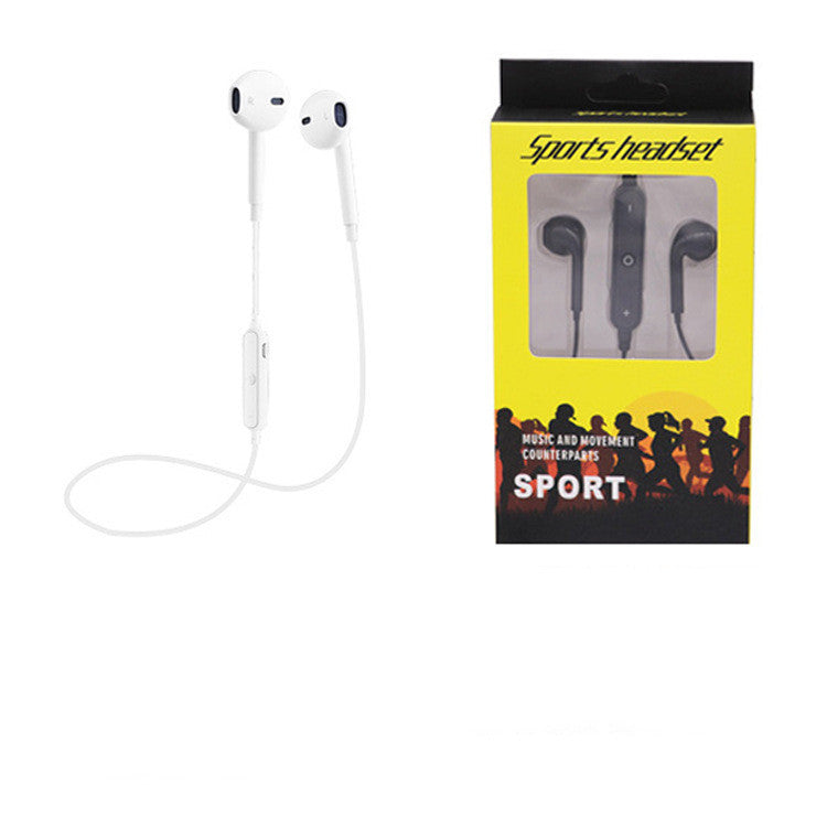 Mini Sport Bärbara Binaurala Stereo Bluetooth Hörlurar Med Kabel