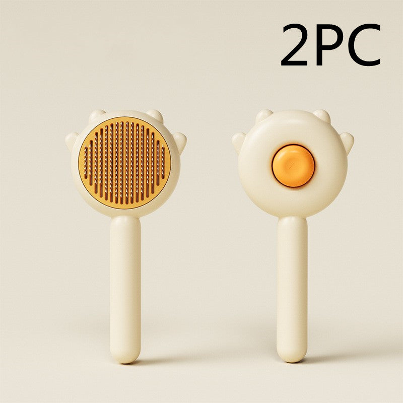 Denna pälsborste för husdjur är framtagen för regelbunden vård av hundar och katter.