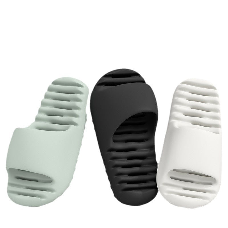 Zapatillas de baño para mujer, de secado rápido, resistentes al desgaste y silenciosas