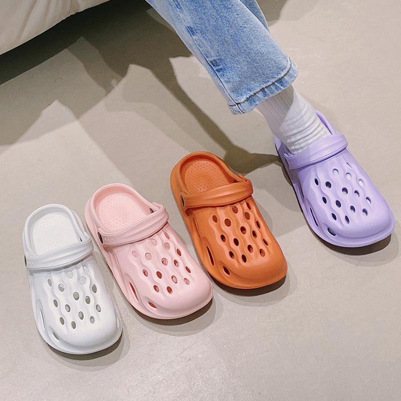 Zapatillas gruesas casuales para exterior de moda para mujer