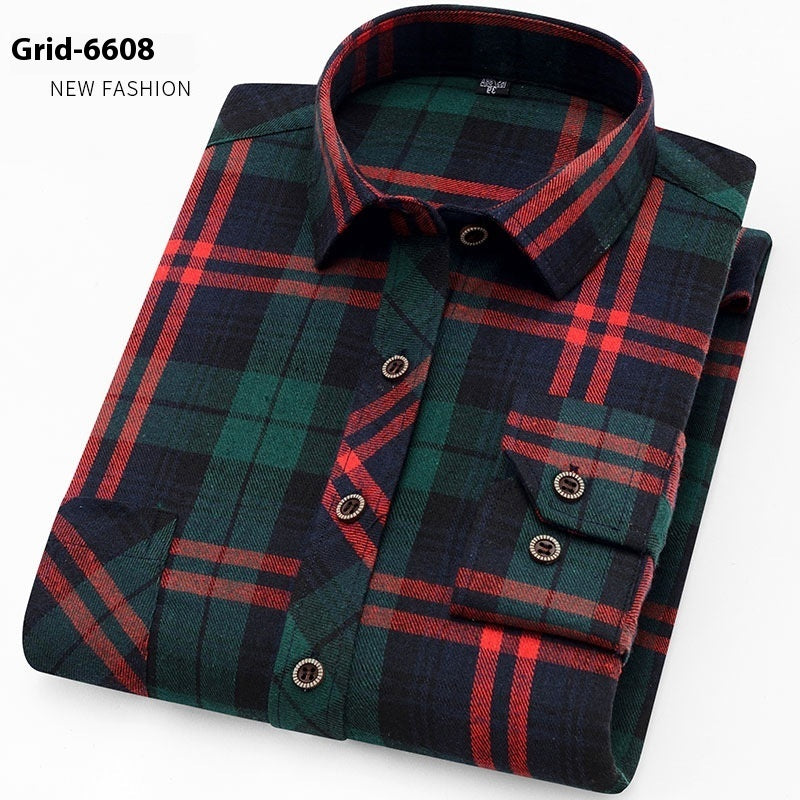 Chaqueta-camisa de moda, fácil de combinar, para hombre