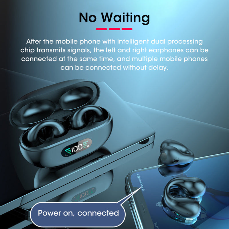 Benledningsklämma för Bluetooth-headset