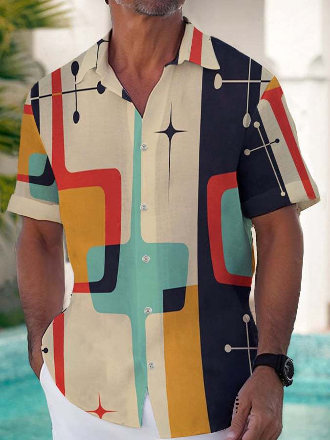 Camisa estampada para hombre