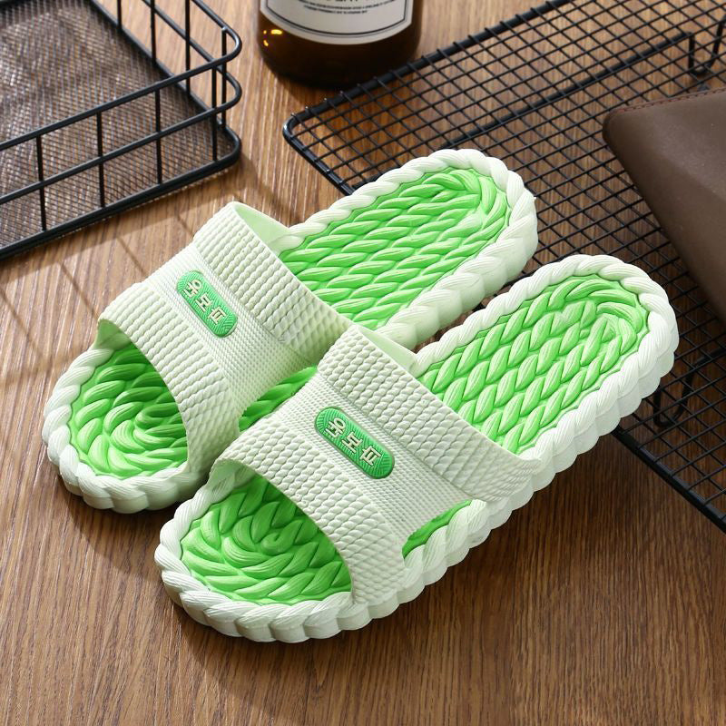 Non-slip Deodorant Slippers Massage Home Slippers