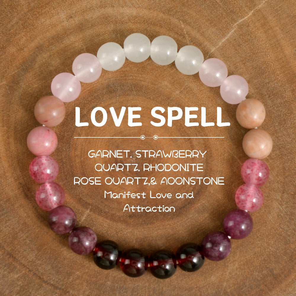 Natural Stone Crystal Bracelet For Women