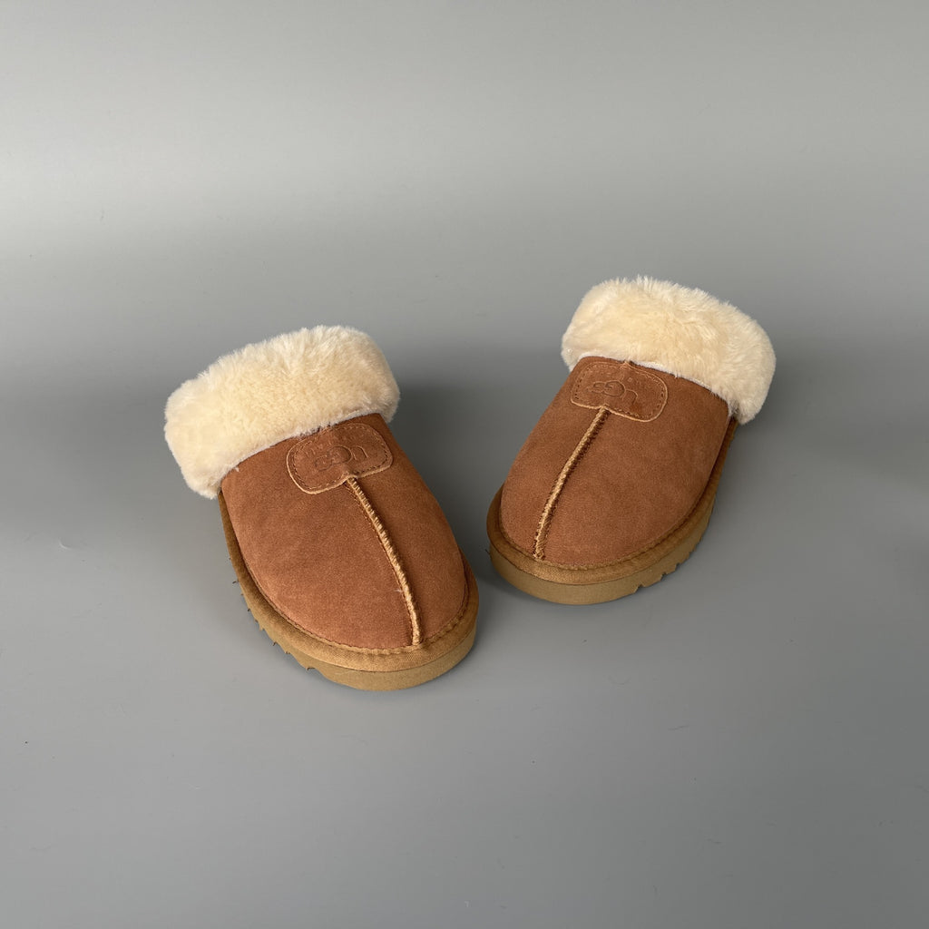 Botas de Neve Chinelo Flat Antiderrapante Confortável Chinelo de Casa em Algodão