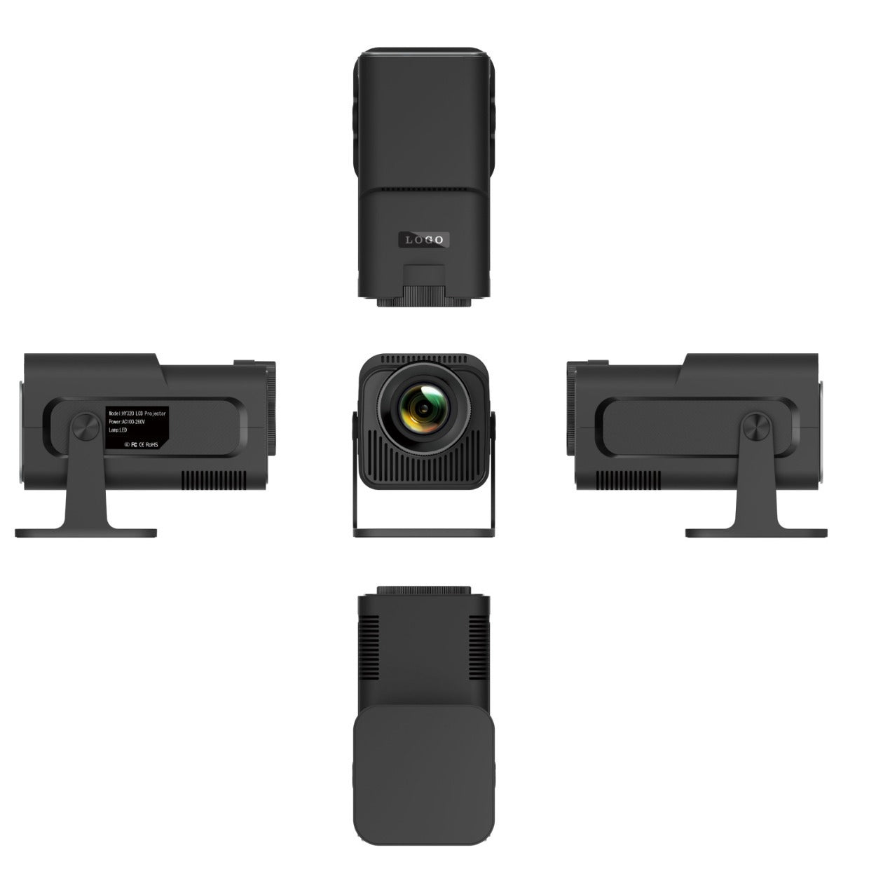 HY320 Android Liten HD Smart Projektor 1080p