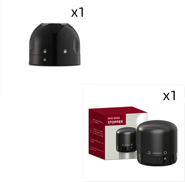 Tapón de silicona para botella de vino tinto al vacío, sellado al vacío, para mantener la frescura, herramientas de bar